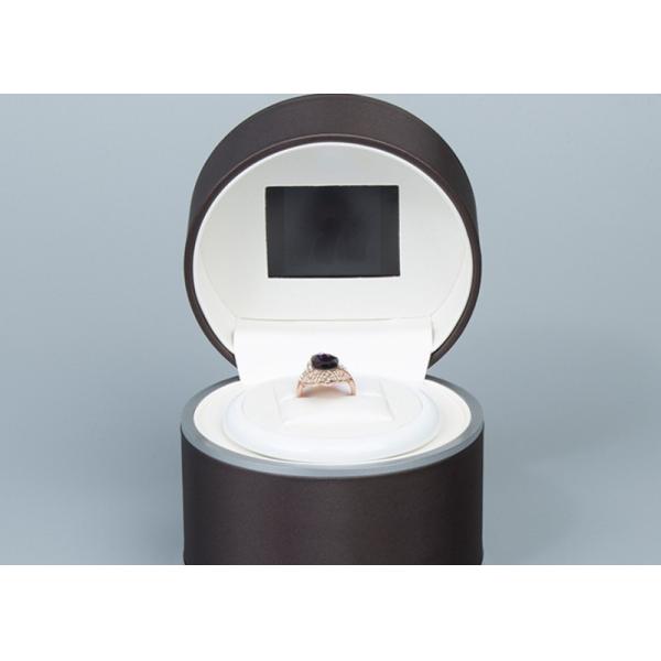 Buy cheap Decorative Luxury LCD Ring Box Video Presentation Box With LED Light Control from wholesalers