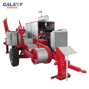 Buy cheap 5km/H Diesel Electric Cable Pulling Machine ,  Underground Wire Pulling Equipment from wholesalers