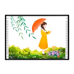 Buy cheap Ceramic/smooth Glossy Plastic Surface IR Interactive Whiteiboard Smart Touch Panel With 22pcs Hotkeys Each Side For Quick And Easy Navigation School Education White Board from wholesalers