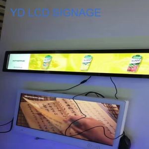 Buy cheap Indoor Long Strip LED LCD Shelf Bar Display Digital Signage Lighting Panel for Chain Store from wholesalers