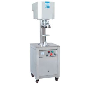 Buy cheap Semi Automatic 300W Round Plastic Can Sealing Machine from wholesalers