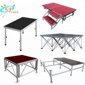 Buy cheap 1.22*1.22M Easy Assemble Stage for concert event stage for outdoor performance stage platform from wholesalers