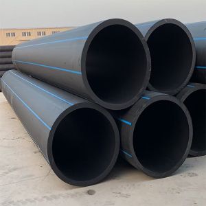 Buy cheap Threading HDPE Irrigation Pipes Hot Melt Black Polyethylene Plastic Pipe from wholesalers
