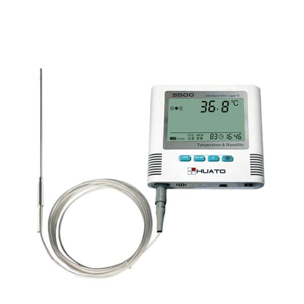 Buy cheap External Single PT100 Temperature Sensor , Portable Temperature Data Logger from wholesalers