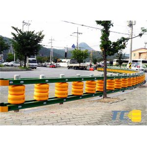 Customized EVA Highway Safety Roller Barrier Galvanized Surface