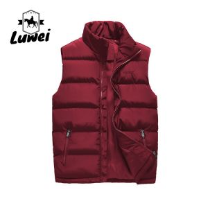 Buy cheap Lightweight Cold Weather Vest Utility Cotton Polyester Sleeveless Puffer Vest from wholesalers