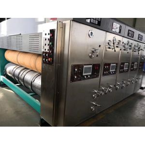 Buy cheap Printing Shops 2 4 6 Color Flexo Printing Corrugated Carton Box Making Machine Automatic Grade Automatic from wholesalers