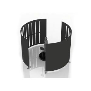 Buy cheap OEM ODM Backdrop Led Screen 360 Photo Booth Enclosure Backdrop from wholesalers