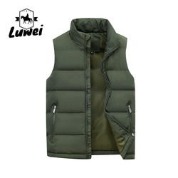 Buy cheap Lightweight Cold Weather Vest Utility Cotton Polyester Sleeveless Puffer Vest from wholesalers