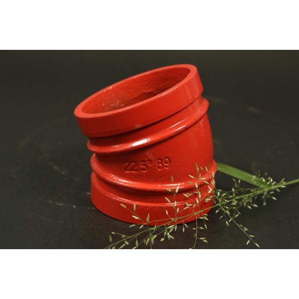 Buy cheap pipeline Grooved Fittings Ductile Iron Pipe Fittings DN60-426 CNAS from wholesalers