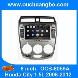 Buy cheap Ouchuangbo Auto Radio Stereo Multime DVD Player for Honda City 1.5L 2008-2012 GPS Navigation iPod USB RDS OCB-8059A from wholesalers