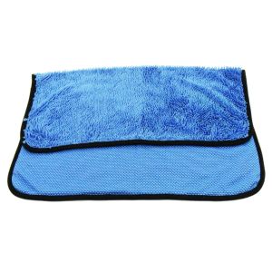 16"X24" 800GSM Twist Pile Microfiber Buffing Towel For Car
