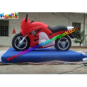 Buy cheap Customized Advertising Inflatables Motorcycle Replica , Inflatable Motorbike Model from wholesalers