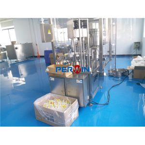SUS316L 40p/Min Test Tube Filling Machine With Feeder Turntable
