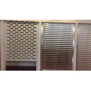 Buy cheap Customized 65mm Aluminum Roller Shutter Door with Heat Insulation and Automatic Operation from wholesalers