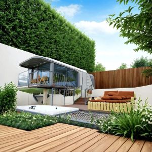 China Customizable Capsule Mobile Home Durable Capsule Container House on sale