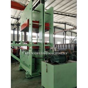 Buy cheap 1500x1500 Mechanical Push Pull Rubber Vulcanizing Press Machine 800T from wholesalers