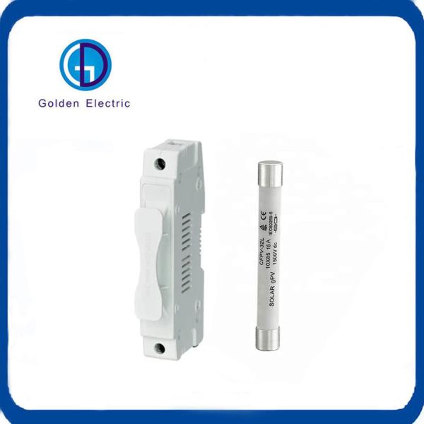 Buy cheap 1500VDC Low Voltage Fuse Box Electrical DC Mini Fuse Holder with Solar PV 10X85mm from wholesalers