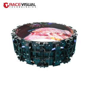 Buy cheap IRDF Series P1.9,P2.6,P2.9 and P3.9 indoor flexible led display | 7680hz high refresh rate | 600nits brightness | support creative shapes and adapting from wholesalers
