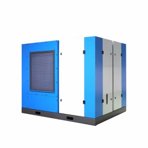 Buy cheap Direct Drive Two Stage Screw Air Compressor PLC Control Double Stage Rotary Compressor from wholesalers