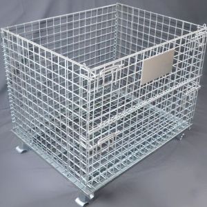 Buy cheap Q235 Steel Wire Mesh Storage Cages Adjustable Compartment Surface Galvanizing from wholesalers