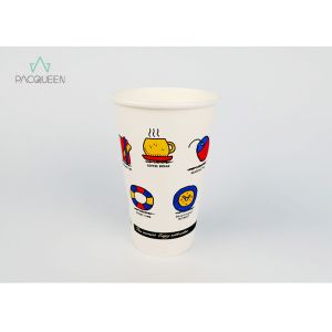 China Compostable 12oz Takeaway Coffee Cups , 8 Oz Coffee Cups Disposable on sale