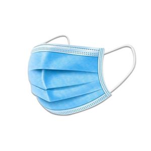 Buy cheap Meltdown Fabric Disposable Face Mask With Earloop Anti Covid 19 3 Layer Protection from wholesalers