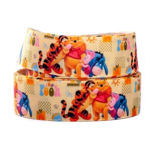 Buy cheap Cartoon Pattern Printing Polyester Ribbon Single Face Grosgrain Ribbon from wholesalers