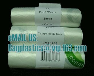 Quality Corn starch bags, sacks, Compostable, OXO-BIODEGRADABLE, Biodegradable packaging, eco, biodegradable garbage bag compost for sale