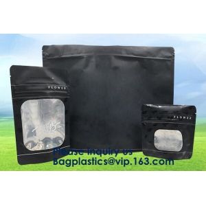 Mylar k Foil Carbon Smell Proof Bag with One Side Clear,3.5 Grams Jungle Boys