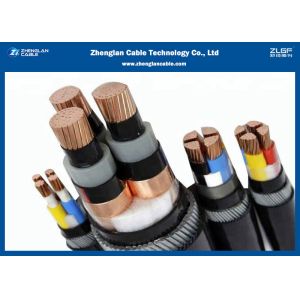 PVC Armoured Cable , Multi Core Copper Cable Rated Voltage 0.6/1kV （CU/PVC/LSZH