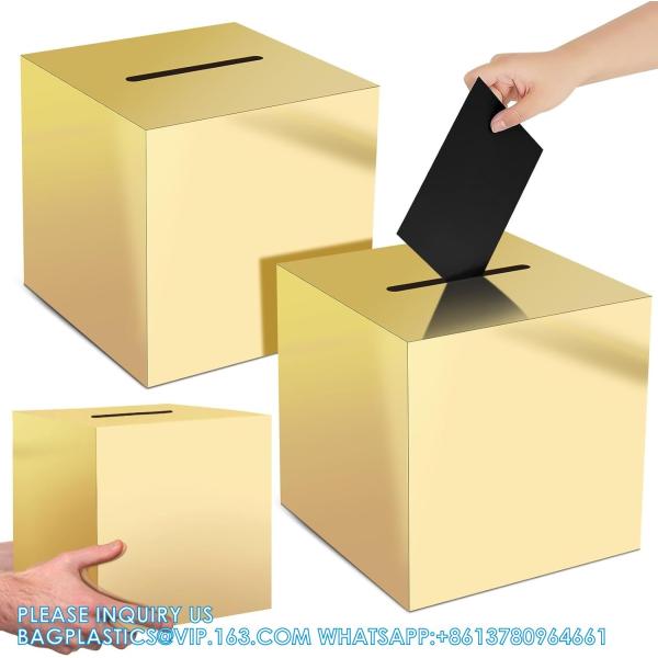 Buy cheap Money Box Keepsake Wedding Reception Decoration Wishing Well Party Favor Ceremony Raffle Tickets from wholesalers