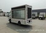 ISUZU Mobile LED Billboard Truck With Scrolling Light Box For Sales Promotion AD