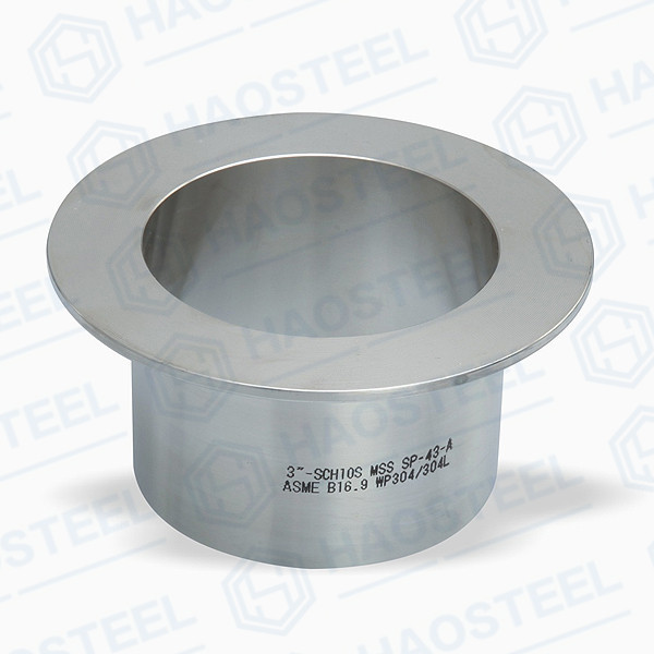 Quality Stainless Steel Lap Joint Stub Ends DN15 Corrosion Resistance For Chemical Industry for sale