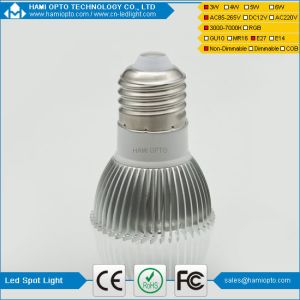 New Products 3W LED Bulb Warm LED Spot LED Light E27 for indoor use AC85-265V CE