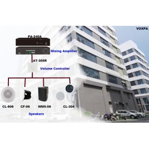 Buy cheap 40W Commercial Ceiling Speaker 6 Inch Coaxial Speaker Unit Iron PA Speaker from wholesalers