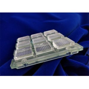 Design / Custom Made OEM / ODM Fly's Eye Plastic lens array Colorless ZEONEX