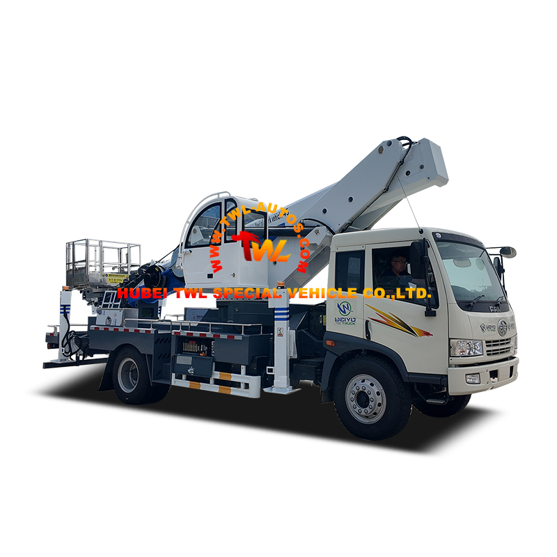 FAW J5K 45m Aerial Lift Truck for RHD Emergency Operations High-Altitude