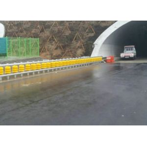 Buy cheap Rotating Guardrail Rolling Guard Barrier , Elastic Roller Barrier System from wholesalers