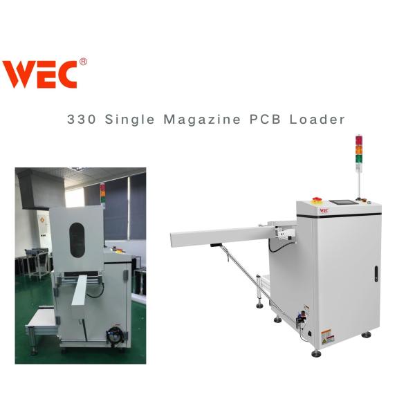 Buy cheap SMT Automatic 330 Single Magazine PCB Loader Machine Aluminium Rail from wholesalers
