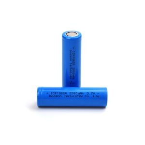 Rechargeable ICR18650 3.7 V 2000mAh Lithium Battery Odorless