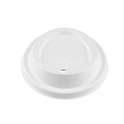 Buy cheap Compostable Sugarcane Bagasse Pulp Disposable Coffee Cup Lids from wholesalers