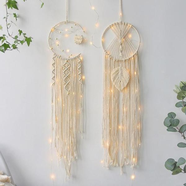 Quality Hand-Woven Creative Moon and Owl Dream Catcher for sale