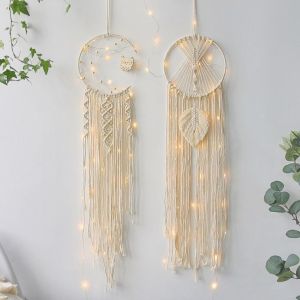 Buy cheap Hand-Woven Creative Moon and Owl Dream Catcher from wholesalers