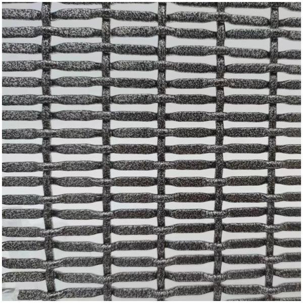 Quality High Strength Architectural Metal Mesh Plain Weave Style Polishing for sale