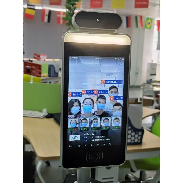 Buy cheap HFSecurity RA08TPlus Multi-Person New Design 8 inch Dynamic Facial Fask Temperayure Detect Access Control from wholesalers