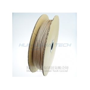 Buy cheap Durable Flexo Pet Braided Sleeving Flame Retardant High Melting Point from wholesalers