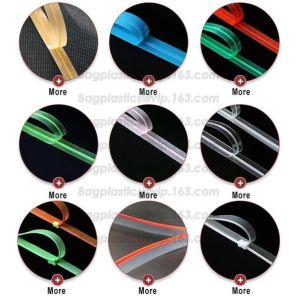 EVA Zipper Slider, PVC Slider Zipper, TPU Zipper Seal, PP Seal Seal, Bag