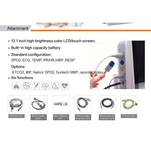 Buy cheap VE12 12.1 Inch Portable Veterinary Monitor Ecg Monitor Yonker 2 Hour 3 Level Audio/visual Alarm Veterinary Monitoring Instrument from wholesalers