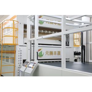 Buy cheap Roll Flute Paper Thermal Film Sheet Hot Press Dry Solar Module Laminating Machine Automatic Grade and Nonwoven Material from wholesalers
